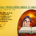 Vabilo Lucija Matić: pravljična urica