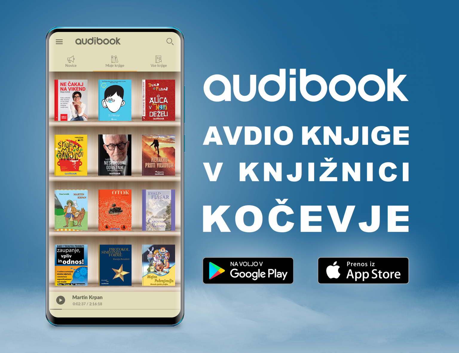 Zvočne / Avdio Knjige – Knjižnica Kočevje