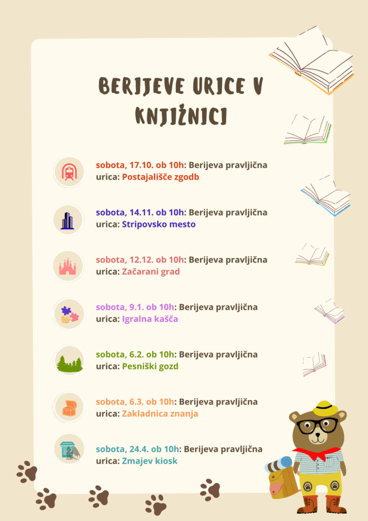 Razpored pravljičnih uric